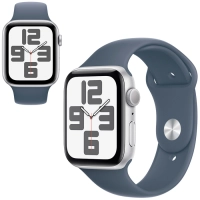 Smartwatch Apple Watch SE 2 gen GPS 44 mm srebrny