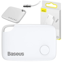 Lokalizator Bluetooth Baseus T2 ze smyczą biały