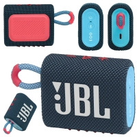 Głośnik bezprzewodowy JBL GO3 niebiesko-różowy