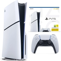 Konsola Sony Playstation 5 Slim D Chassis biała